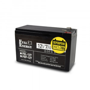 Акумуляторна батарея Full Energy FEP-127 12В 7 Аг свинцево-кислотна