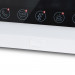 Комплект Wi-Fi домофонa BCOM BD-760FHD/T білий з підтримкою Tuya Smart + BT-400FHD срібляста