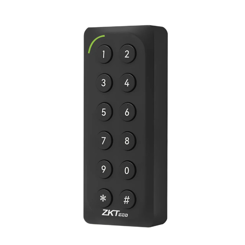 Зчитувач Mifare+EM з клавіатурою ZKTeco KR902 [OSDP] вологозахищений