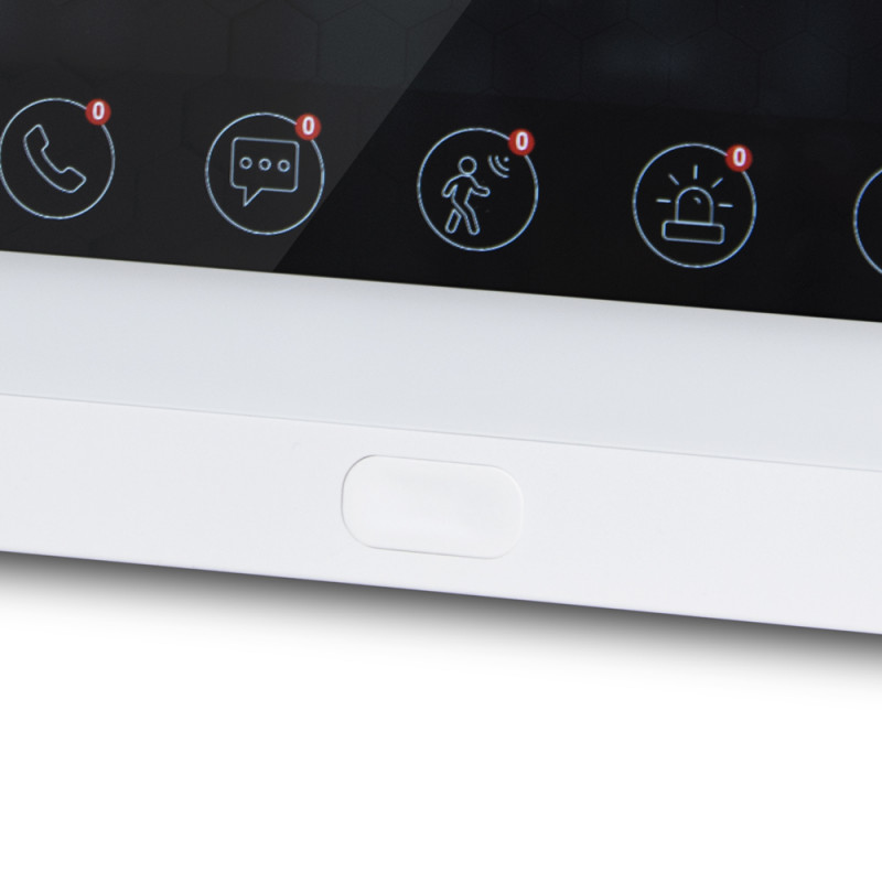Домофон BCOM BD-780FHD белый с детектором движения и видеозаписью