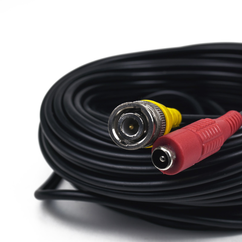 Кабель ATIS BNC-рower cable C (BNC+DC/BNC+DC) 18 м