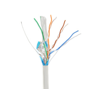 Кабель звита пара Atis FTP 4*2*0.5-CU кат.5е мідь внутрішній бухта 305 м