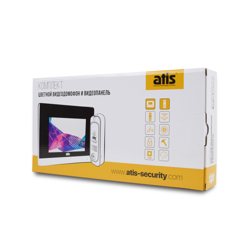 Комплект домофона ATIS AD-780 W Kit box