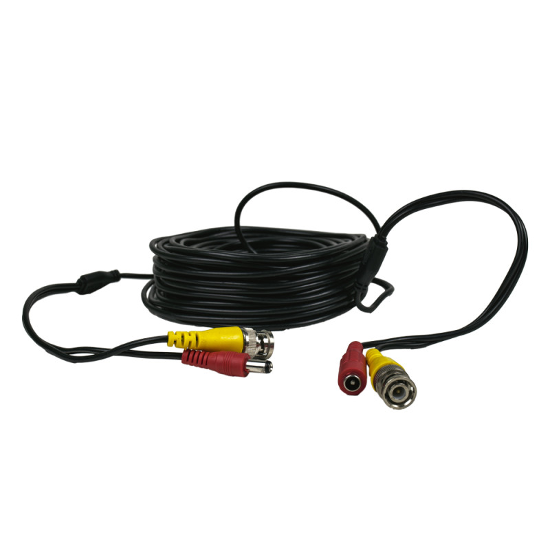 Кабель ATIS BNC-рower cable D (BNC+DC/BNC+DC) 18 м