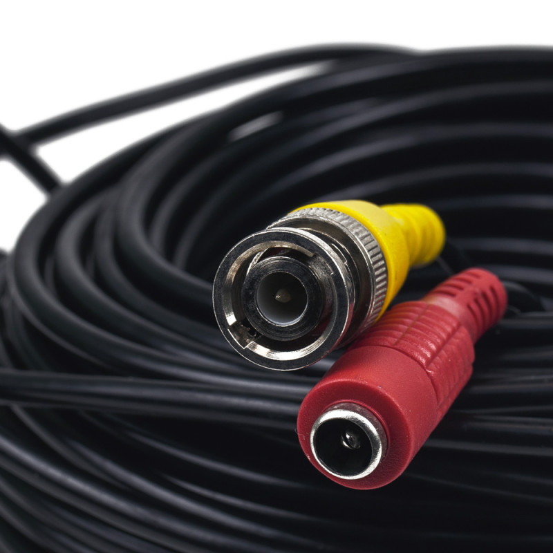 Кабель ATIS BNC-рower cable A (BNC+DC/BNC+DC) 20 м