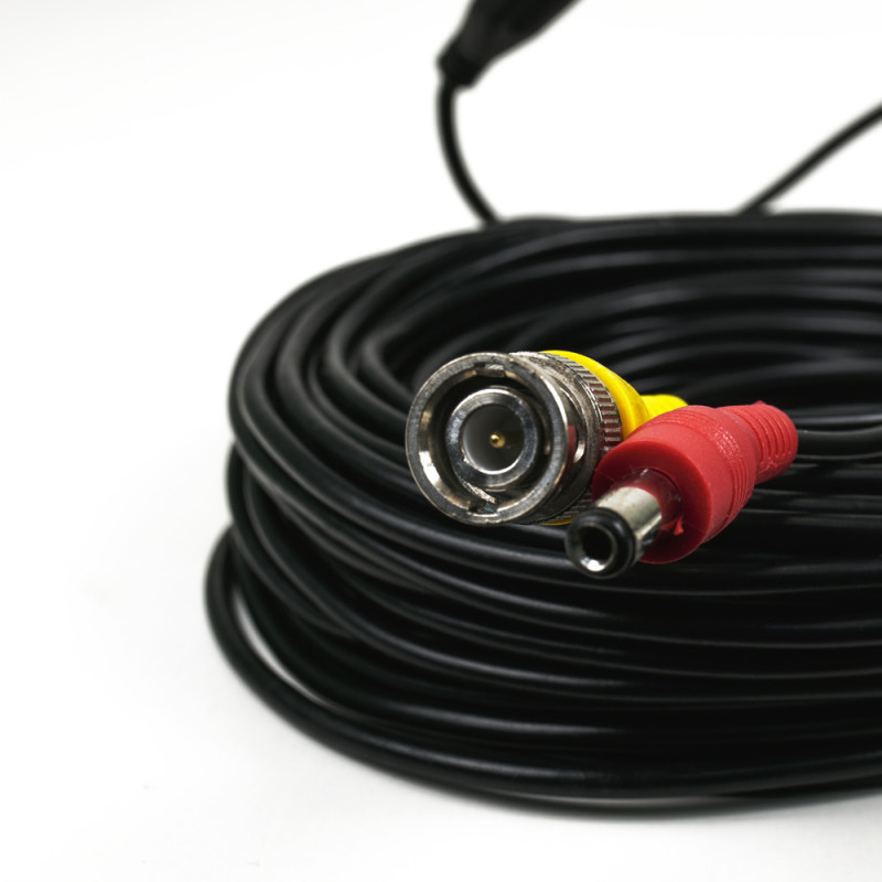 Кабель ATIS BNC-рower cable D (BNC+DC/BNC+DC) 18 м