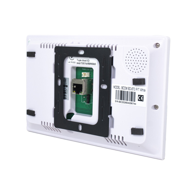 Комплект IP-домофону BCOM BD-870 IP/T White Kit з підтримкою Tuya Smart