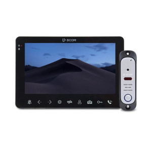 Комплект домофона BCOM BD-780M Black + BT-380HR Silver
