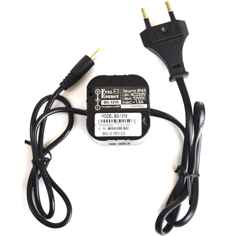 Блок живлення Full Energy BG-1215 12В/1.5А