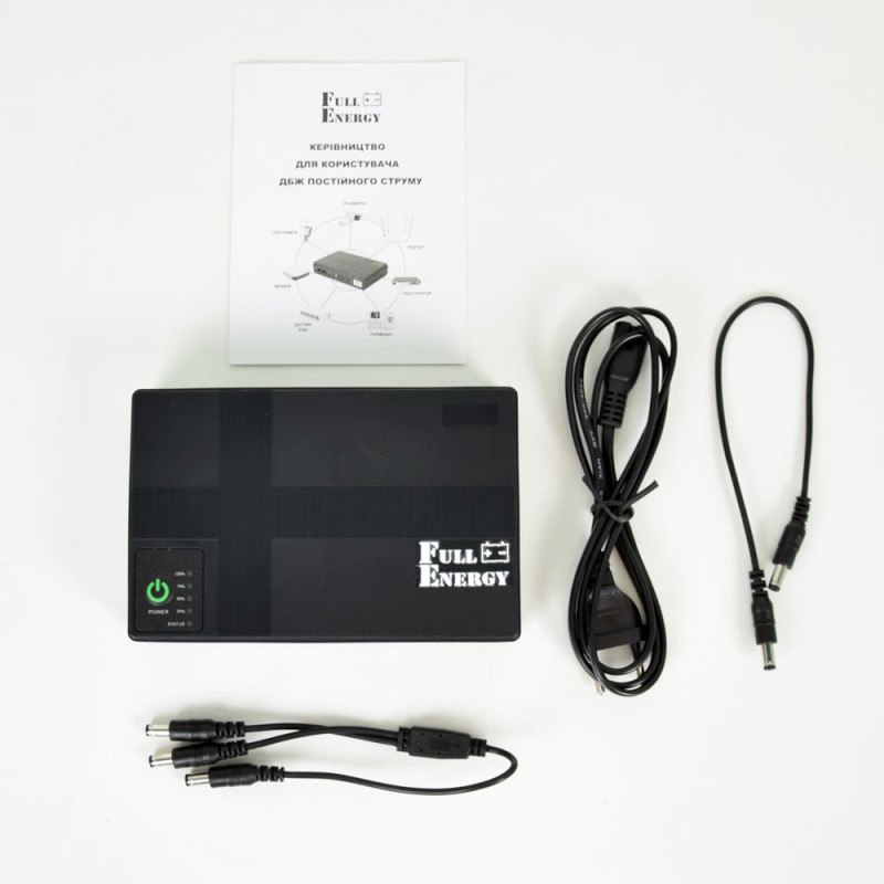 Блок безперебійного живлення Full Energy BBGP-18W Mini UPS (7200мАг) для Wi-Fi роутера та оптичного терміналу