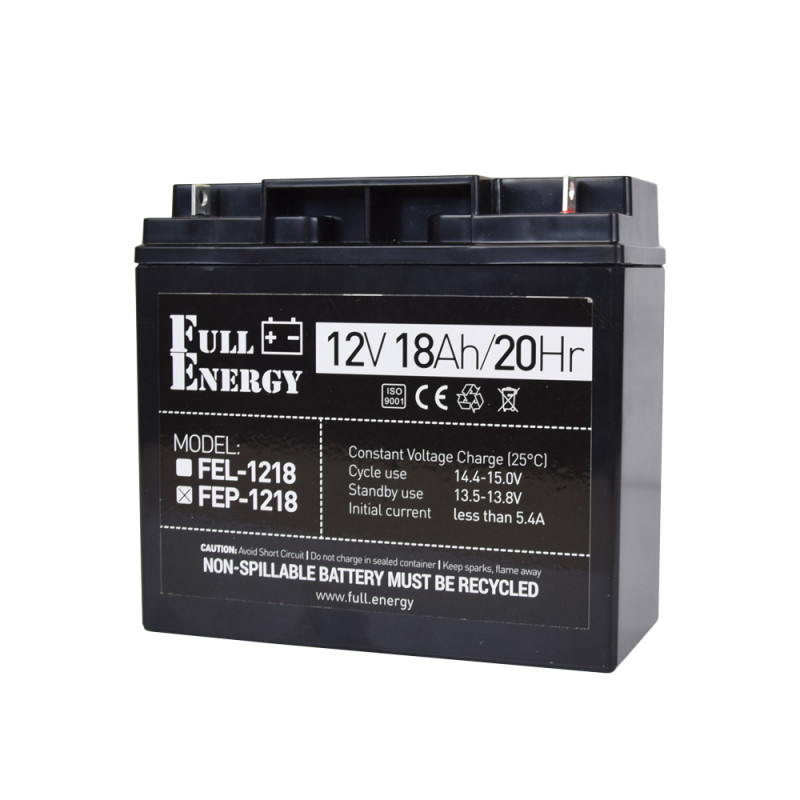 Аккумуляторная батарея Full Energy FEP-1218 12В 18 Ач свинцово-кислотная