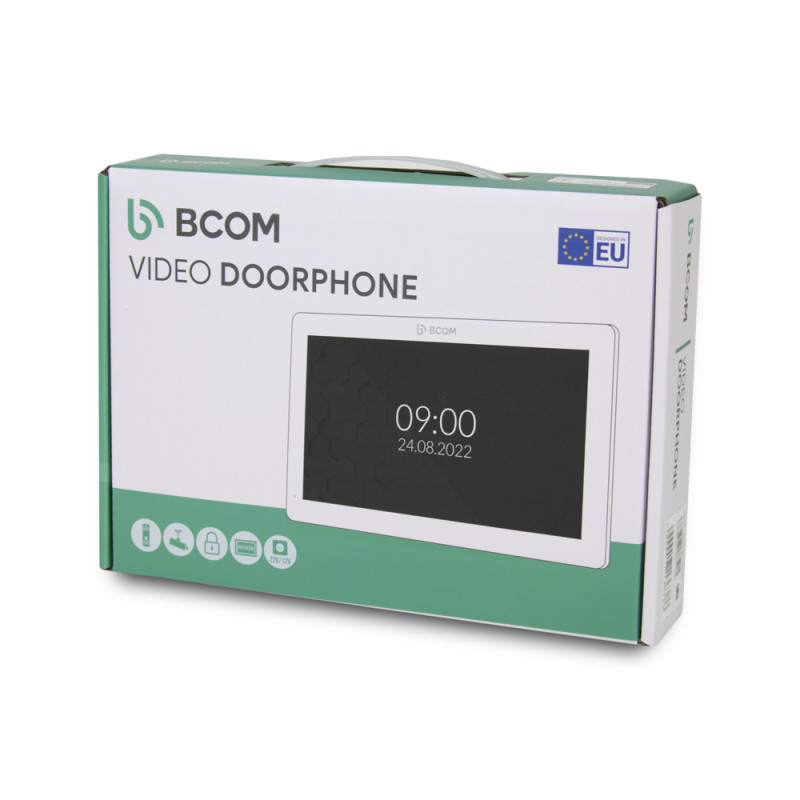 Wi-Fi домофон BCOM BD-760FHD/T черный с поддержкой Tuya Smart