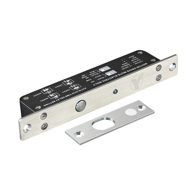 Електроригельний замок Yli Electronic YB-1300MD(LED) з електроприводом та LED індикацією