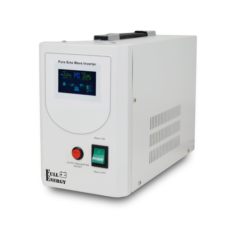 Інвертор Full Energy HB1012 1000ВА/800Вт з чистою синусоїдою (12В, 800Вт)