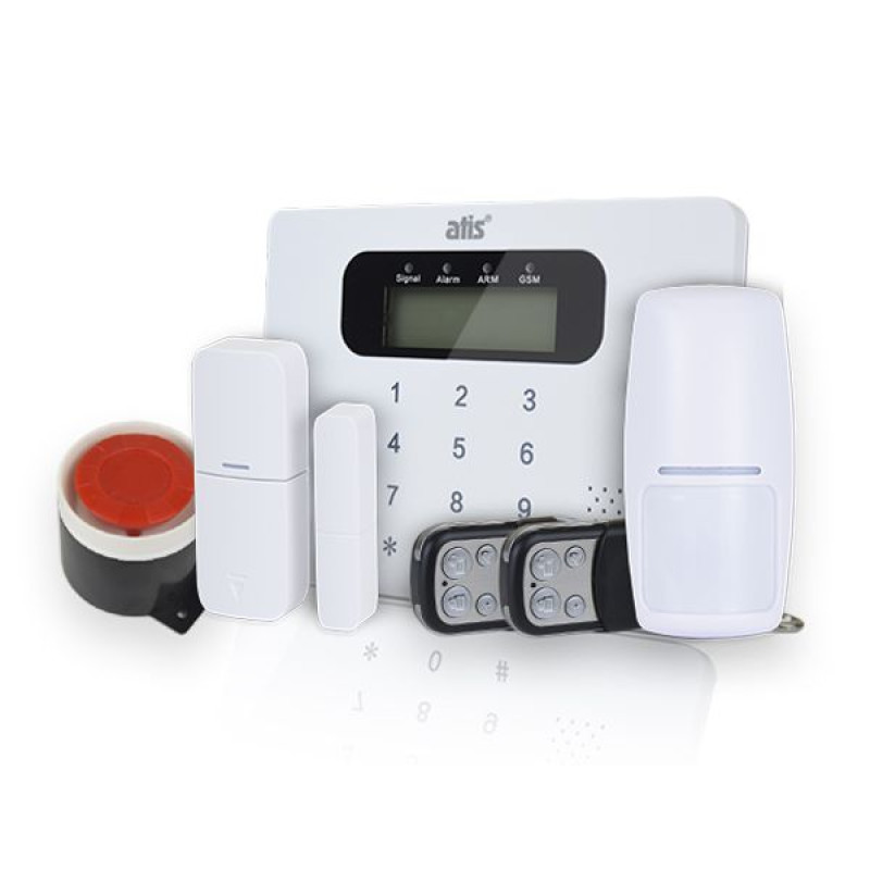 Комплект сигналізації ATIS Kit GSM 100 з клавіатурою