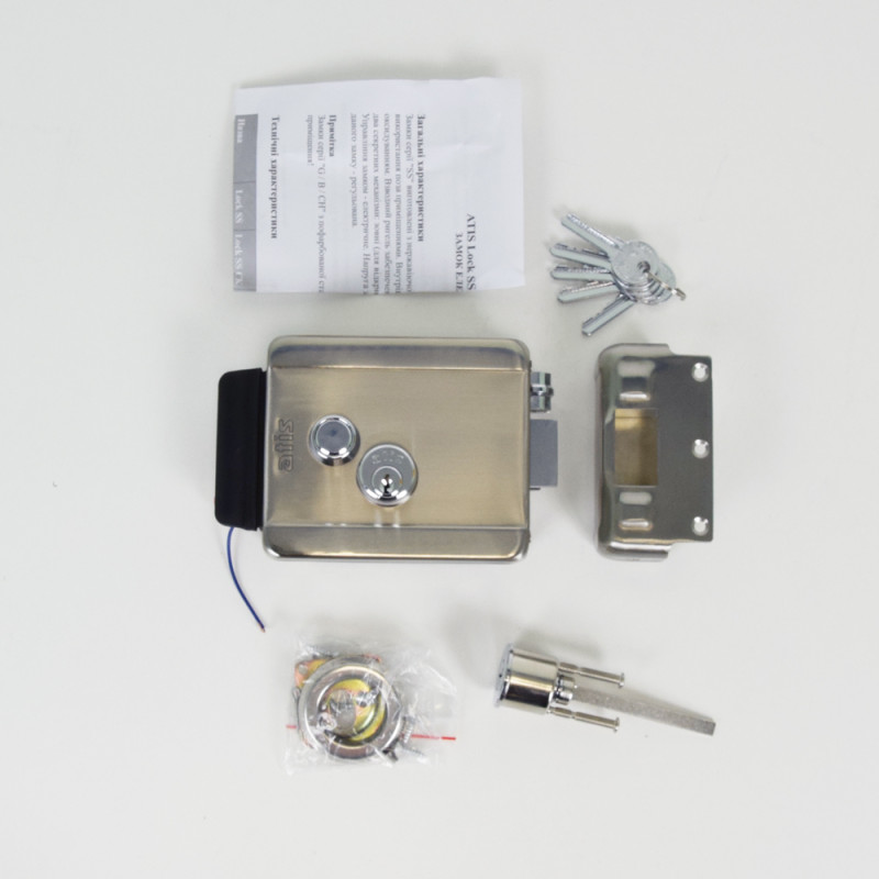 Електромеханічний замок Atis Lock SS з нержавіючої сталі
