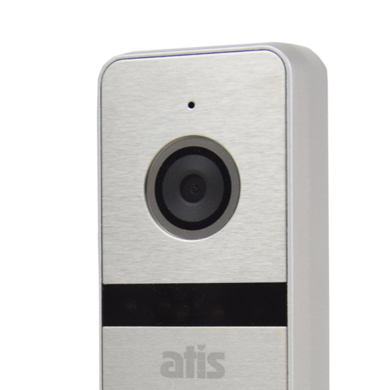 Комплект Wi-Fi домофону ATIS AD-1070FHD/T білий + AT-400FHD срібляста з підтримкою Tuya Smart