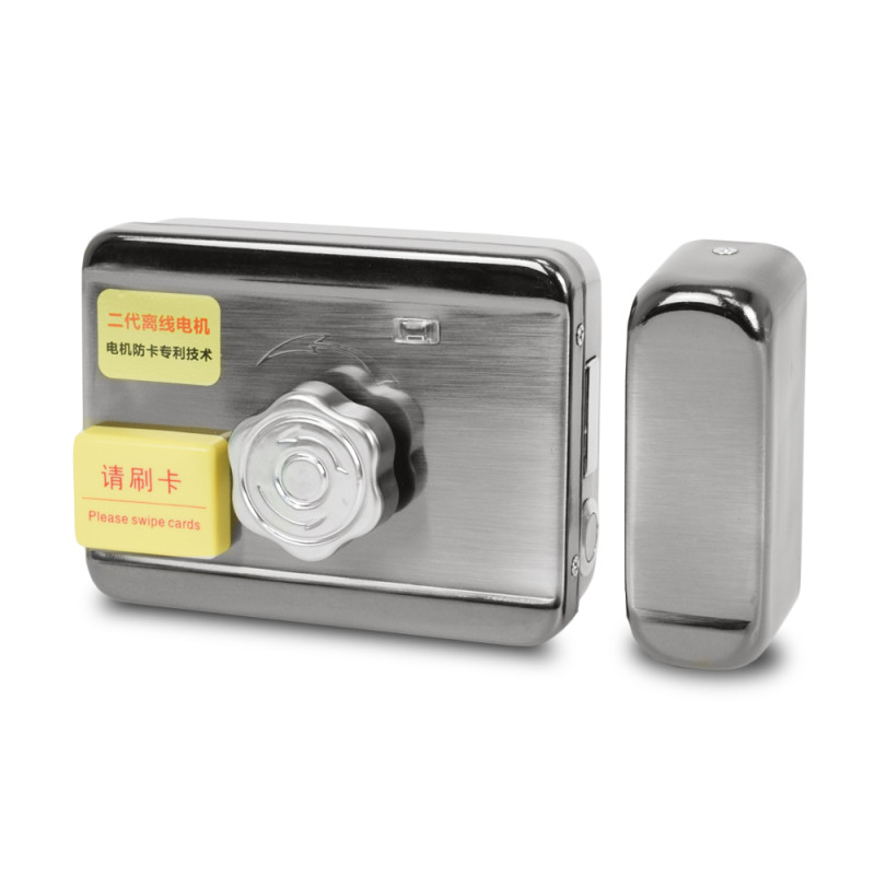 Електромоторний замок Atis LOCK IC RFID автономний зі зчитувачем