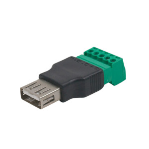 Роз'єм ATIS USB під затискач (female)