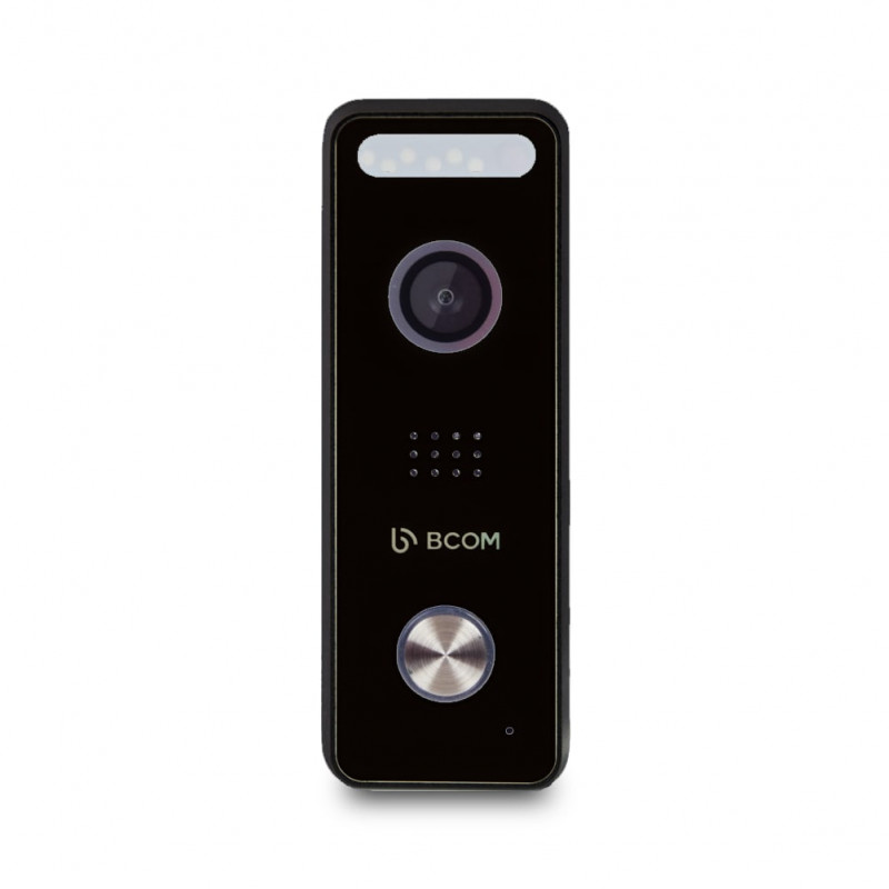 Комплект Wi-Fi домофонa BCOM BD-760FHD/T червоний з підтримкою Tuya Smart + BT-400FHD чорна