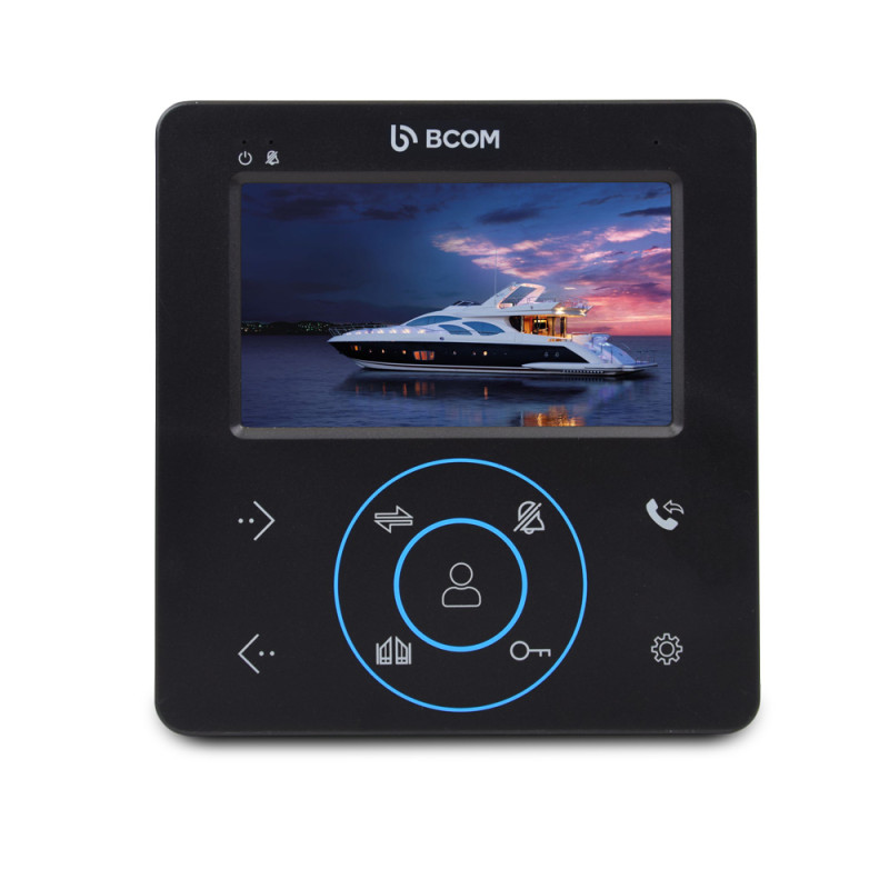 Комплект домофону BCOM BD-480 Kit чорний