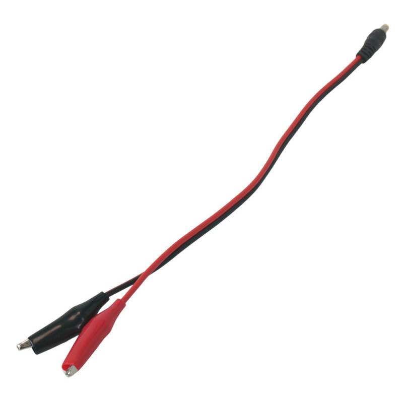 Кабель переходник ATIS DC (male) - Alligator Clip "Крокодил"