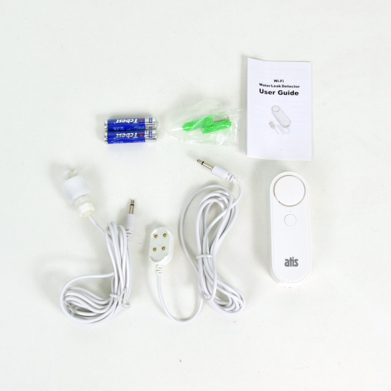 Датчик виявлення затоплення ATIS-700N-T з підтримкою Tuya Smart і Wi-Fi