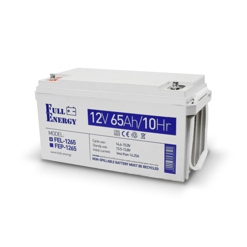 Аккумуляторная батарея Full Energy FEL-1265 12В 65 Ач гелевая