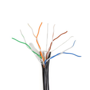 Кабель звита пара ATIS FTP 4*2*0.5-CU PE кат.5е мідь зовнішній бухта 305 м