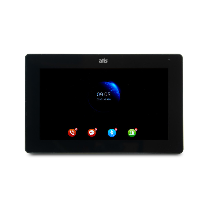 Wi-Fi домофон ATIS AD-770FHD/T-Black з підтримкою Tuya Smart