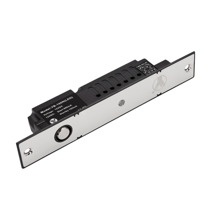 Електроригельний замок Yli Electronic YB-100N(LED)-5P з LED індикацією та таймером