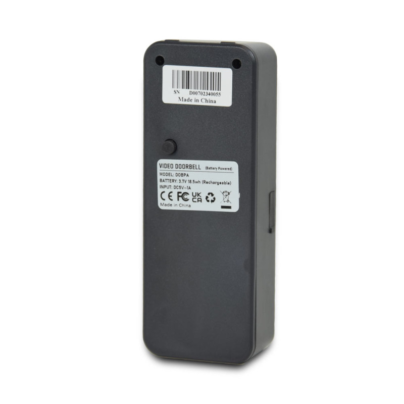 IP-відеодзвінок 2 Мп ZKTeco D0BPA Wi-Fi Door Bell