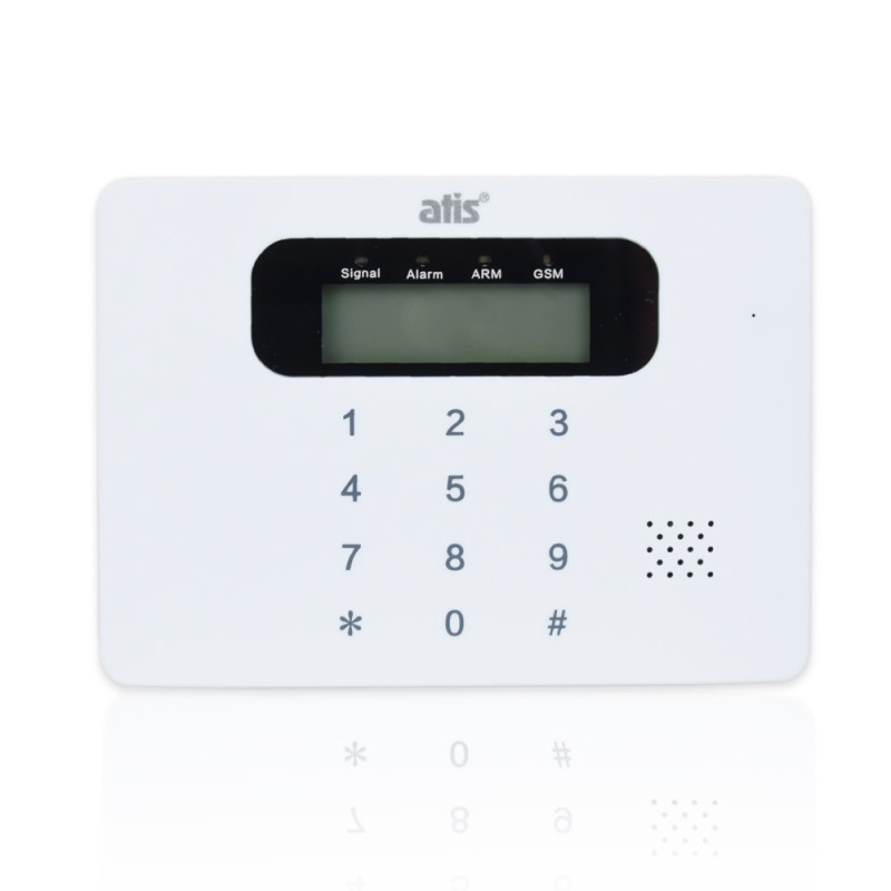 Комплект сигналізації ATIS Kit GSM 100 + датчик диму ATIS 229DW