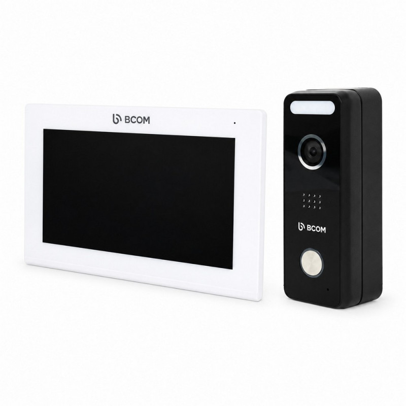 Комплект IP-домофону BCOM BD-870 IP/T White Kit з підтримкою Tuya Smart