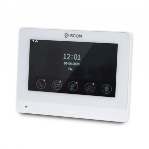 Wi-Fi домофон BCOM BD-760FHD/T білий з підтримкою Tuya Smart