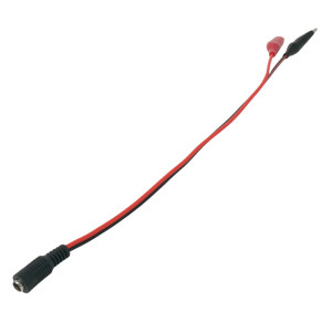 Кабель перехідник ATIS DC (female) - Alligator Clip "крокодил"
