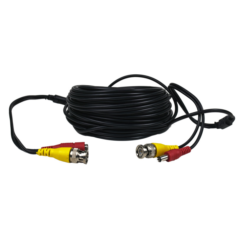 Кабель ATIS BNC-рower cable C (BNC+DC/BNC+DC) 18 м