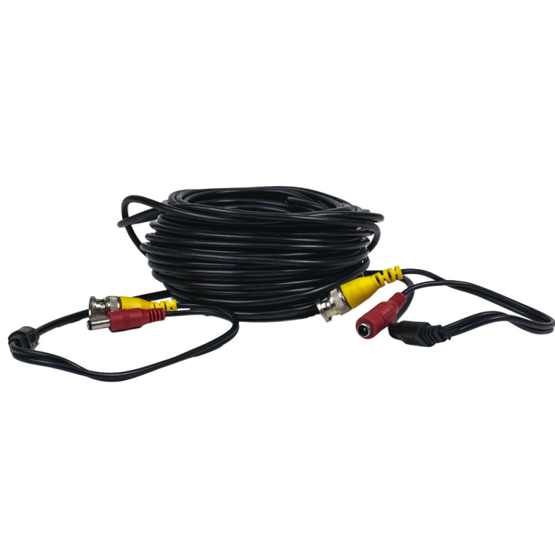 Кабель ATIS BNC-рower cable A (BNC+DC/BNC+DC) 20 м