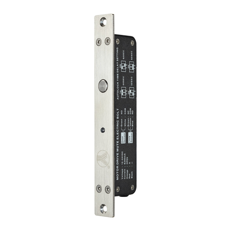 Електроригельний замок Yli Electronic YB-1300MD(LED) з електроприводом та LED індикацією