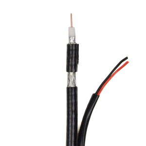Кабель коаксіальний ATIS RG690-Cu+2*0.75 PE бухта 305 м