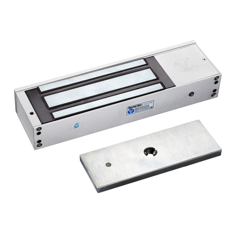 Электромагнитный замок Yli Electronic YM-750T(LED) с датчиком состояния двери