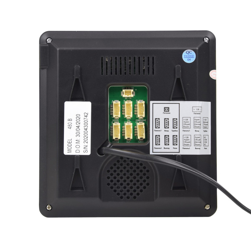 Комплект домофону BCOM BD-480M Kit чорний