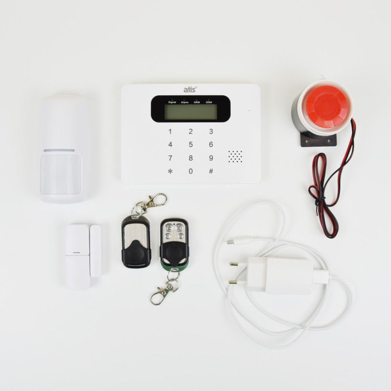 Комплект сигналізації ATIS Kit GSM 100 з клавіатурою