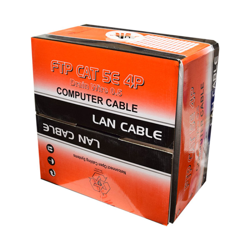 Кабель звита пара Atis FTP 4*2*0.5-CU кат.5е мідь внутрішній бухта 305 м