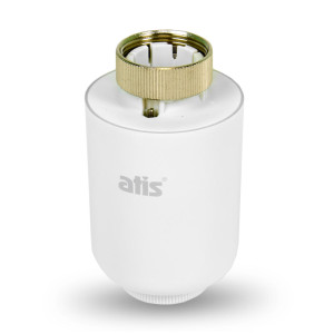 Радиаторный терморегулятор ATIS AT-400T с Zigbee 3.0 и поддержкой Tuya Smart