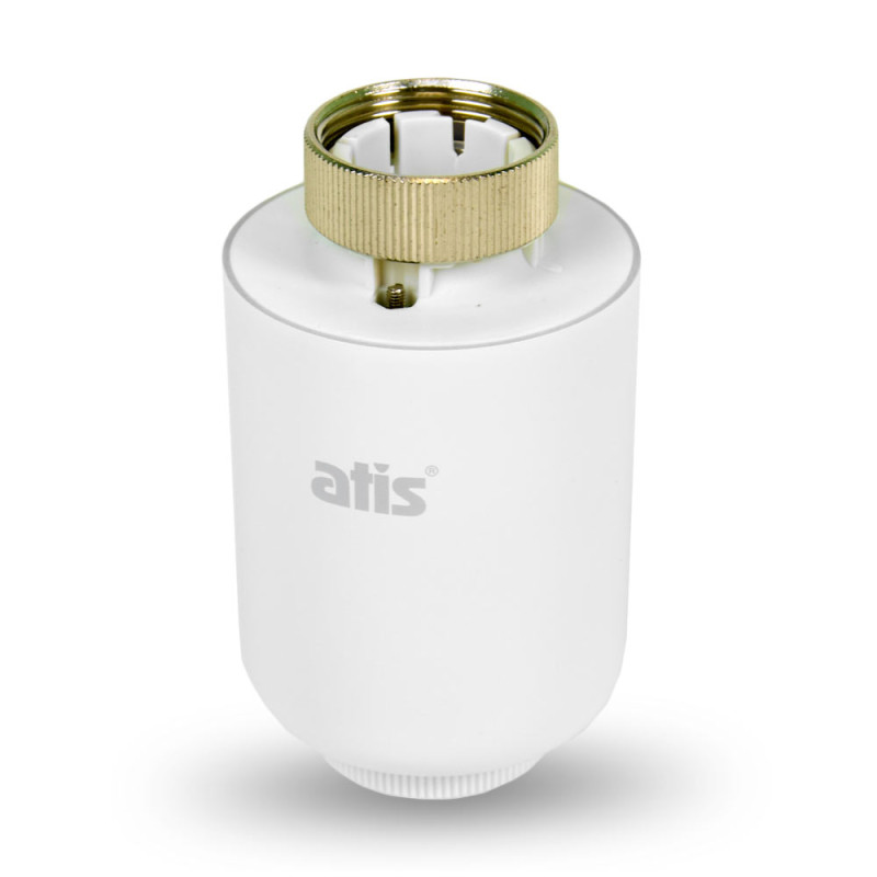 Радиаторный терморегулятор ATIS AT-400T с Zigbee 3.0 и поддержкой Tuya Smart