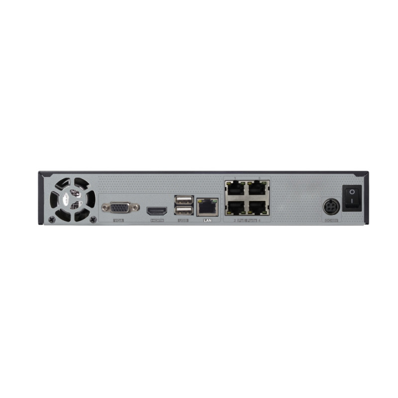 4-канальний NVR реєстратор Provision-ISR NVR5-4100PXN(MM) з PoE