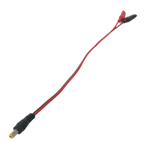 Кабель перехідник ATIS DC (male) - Alligator Clip "крокодил"