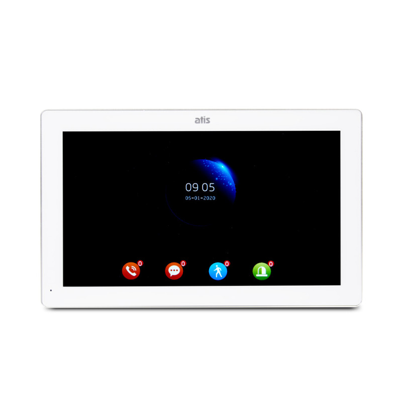 Комплект Wi-Fi домофону ATIS AD-1070FHD/T білий + AT-400HD чорна з підтримкою Tuya Smart