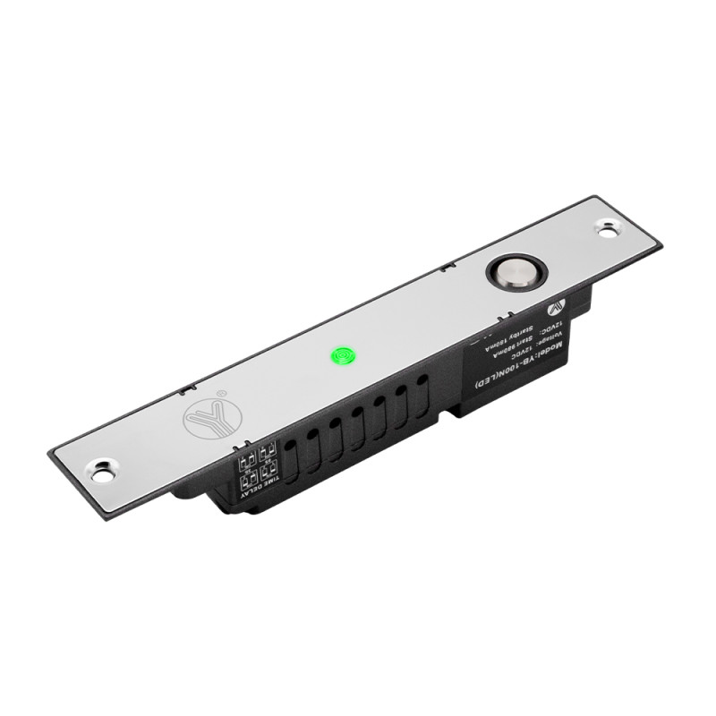 Електроригельний замок Yli Electronic YB-100N(LED)-5P з LED індикацією та таймером